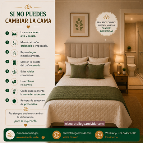 🛏️🚽¿Tu cama comparte pared con el baño?