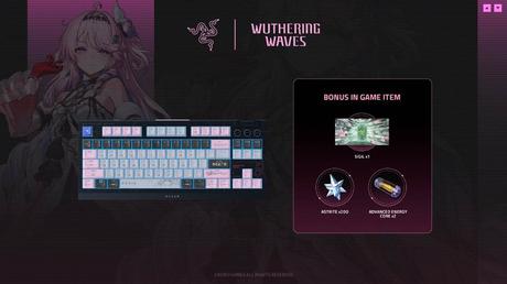 Razer anuncia colección de Wuthering Waves
