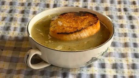 sopa de cebolla