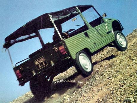 Méhari 4x4 presentado en 1979 en Francia