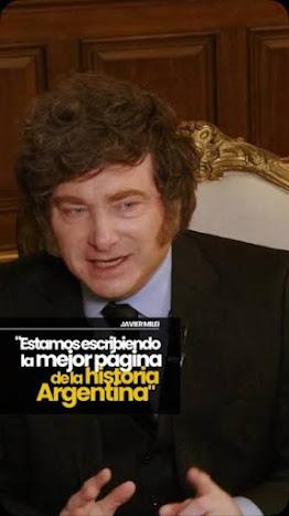 Milei, un simple Vendepatria