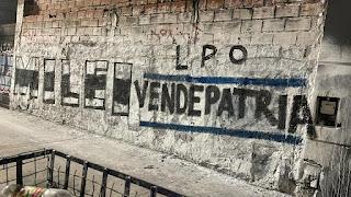 Milei, un simple Vendepatria
