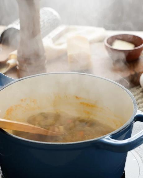 cocinar la pasta en caldo