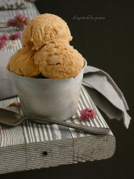Helado de Dulce de Leche y Maní Helado de Dulce de Leche y Maní