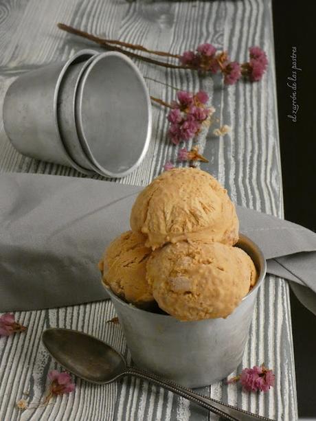 Helado de Dulce de Leche y Maní Helado de Dulce de Leche y Maní