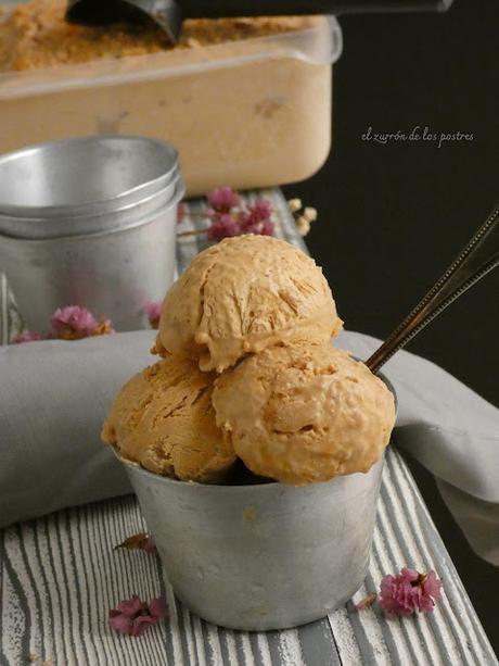 Helado de Dulce de Leche y Maní Helado de Dulce de Leche y Maní