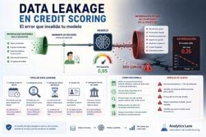 Data Leakage en Credit Scoring: El Error que Invalida tu Modelo