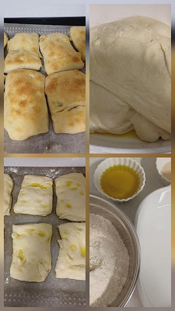 como hacer la masa y hornear pan chapata Paso a paso de la preparación del pan chapata