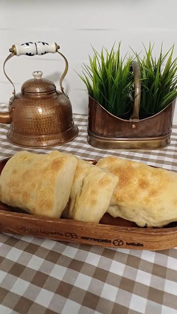 Receta de pan chapata Pan chapata casero