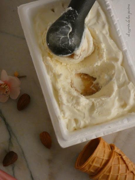 Helado de Leche en Polvo con Bienmesabe