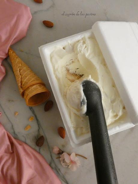 Helado de Leche en Polvo con Bienmesabe