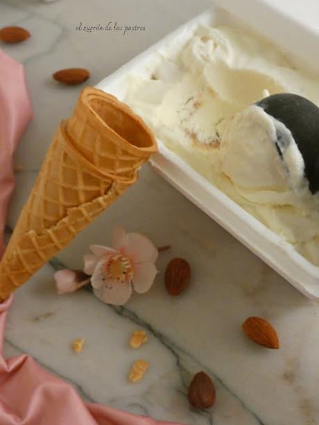 Helado de Leche en Polvo con Bienmesabe