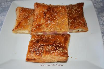 Bechamela de jamón y queso Bechamela de jamón y queso
