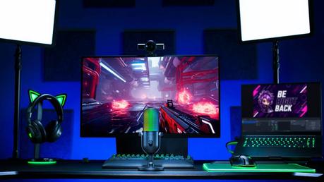 Razer presenta el micrĂłfono Seiren V3 Chroma con DSP de 32 bits y procesamiento con IA