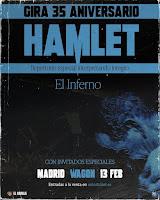 Concierto de Hamlet en la Sala Wagon en febrero del 2027