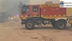 Extinguido el incendio declarado este viernes en Brazatortas (Ciudad Real)