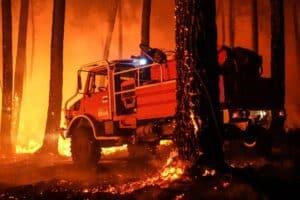 Extinguido el incendio declarado este viernes en Brazatortas (Ciudad Real)