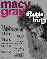 Macy Gray actuará en España en diciembre dentro de su The Trouble With The Truth Tour