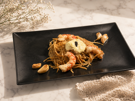 Fideos fritos sin gluten Fideos fritos sin gluten
