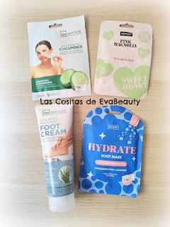 Crema de pies y mascarillas faciales y pies compras en Druni IDC Institute Sence foot cream sheet mask nuevo post news blog de belleza beautyblogger microinfluencer blogger