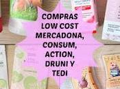Compras variadas cost Mercadona, Consum, Action, Tedi Druni