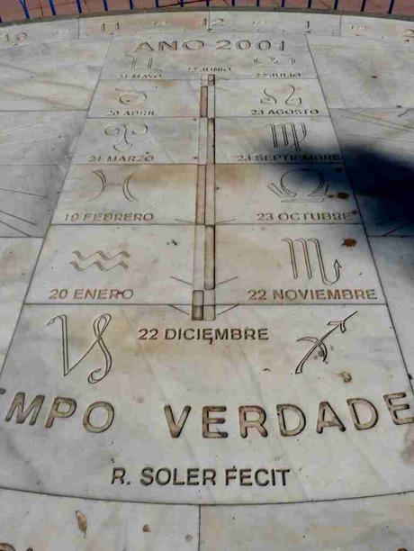 Los dos relojes solares de Rafael Soler en Málaga