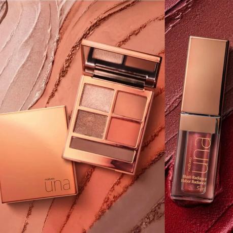 lanzamientos cosmética 2026 Pro Palette 5 cores y Blush Radiance de Natura Una.