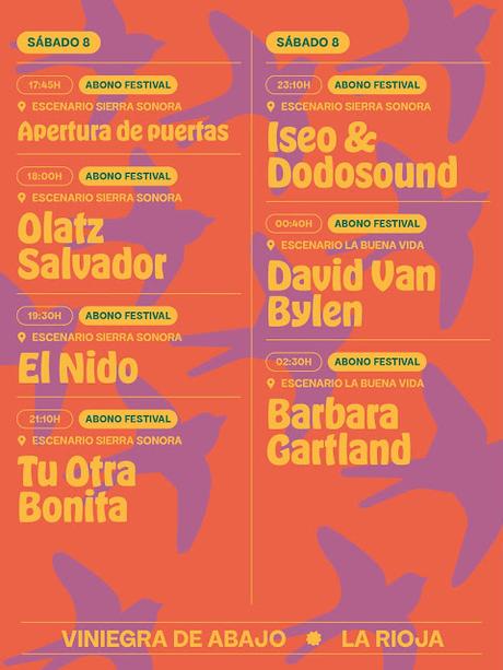 Programación Sierra Sonora 2026