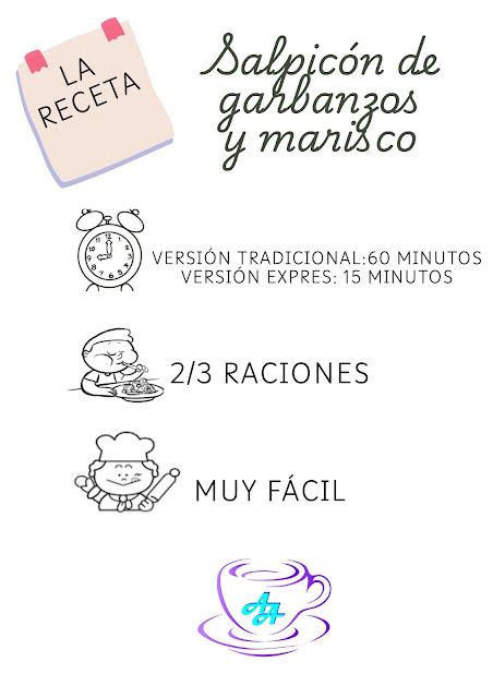 SALPICÓN DE GARBANZOS Y MARISCO