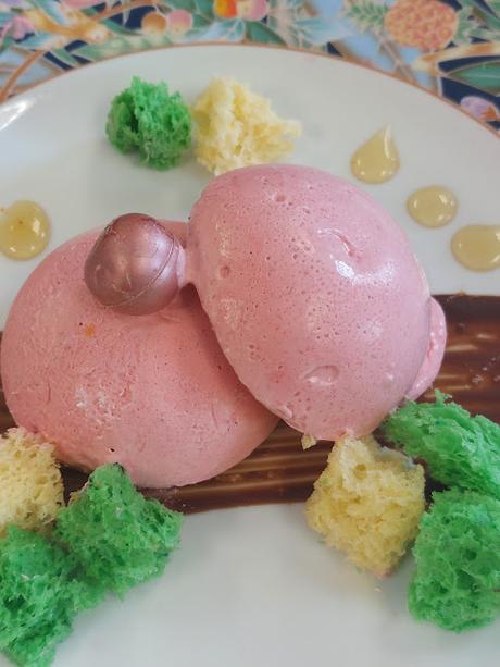 HELADO DE FRAMBUESAS EN MOLDE