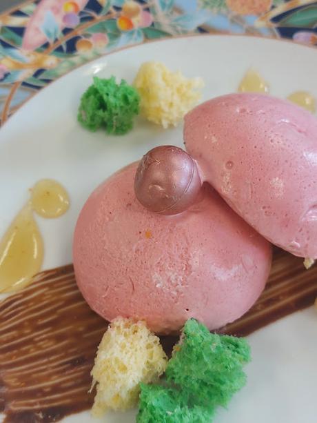 HELADO DE FRAMBUESAS EN MOLDE