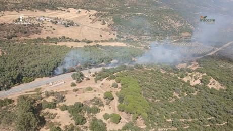 Controlado el incendio de Almodóvar del Campo, que vuelve a Nivel 0