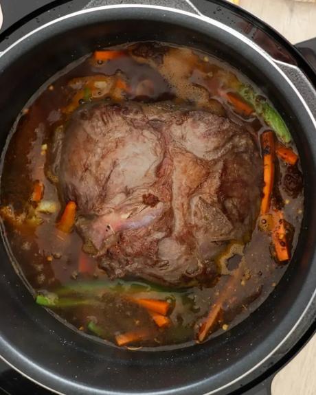 cubrir con caldo