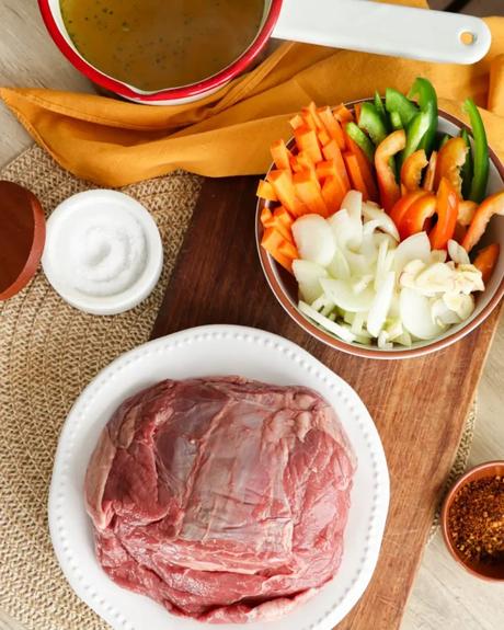 Carne Desmechada ingredientes para carne desmechada