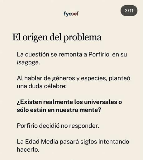 EL PROBLEMA DE LOS UNIVERSALES (I)