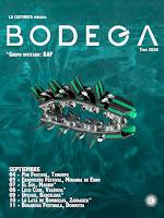Conciertos de Bodega en España del 2026 junto a BAF en algunas fechas