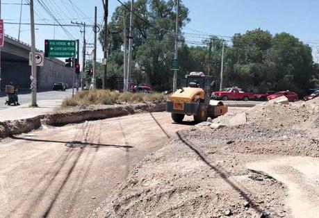Ayuntamiento de Soledad construye carril de incorporación hacia avenida San Pedro para mejorar la movilidad