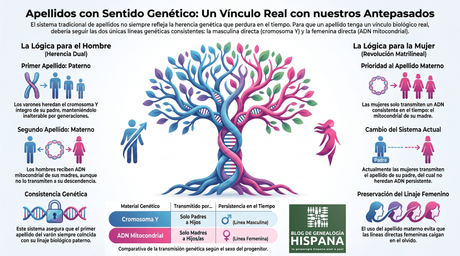 ¿Deberíamos cambiar nuestros apellidos para que reflejen realmente nuestra genética?