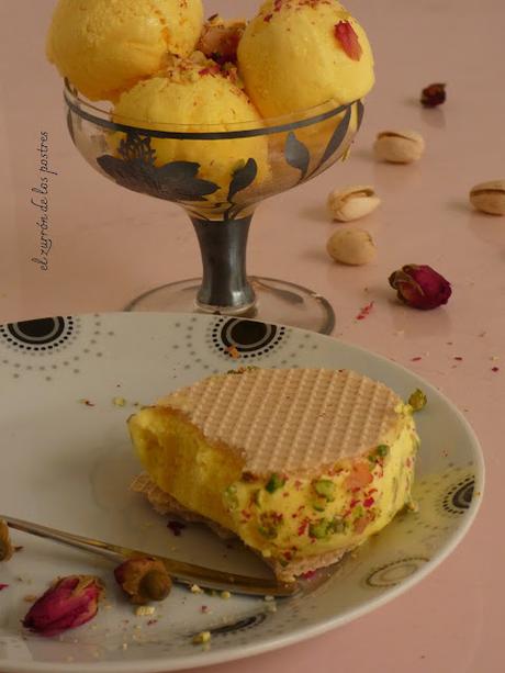 Helado Persa Bastani Sonnati