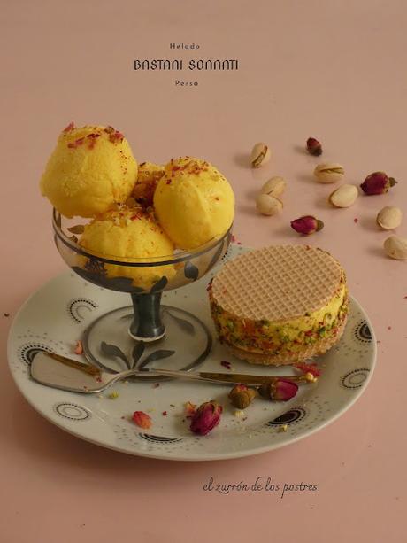 Helado Persa Bastani Sonnati