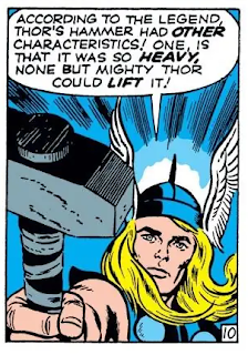 El Mjolnir marvelita (derribando el Thor de Aaron)