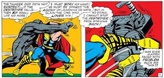 El Mjolnir marvelita (derribando el Thor de Aaron)