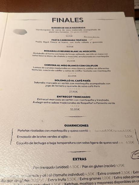 Restaurante Noble, en Valencia (España) Restaurante Noble, en Valencia (España)