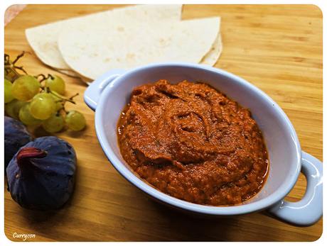 Salsa roja para kebab casera