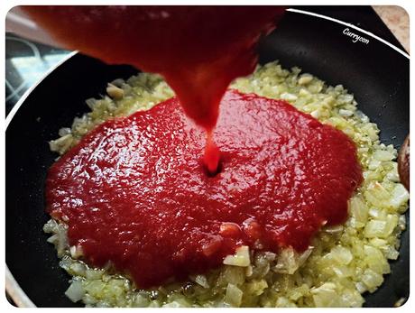 Salsa roja para kebab casera