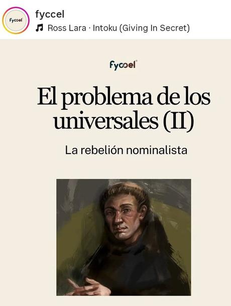 EL PROBLEMA DE LOS UNIVERSALES (II)