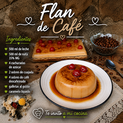 Flan de café