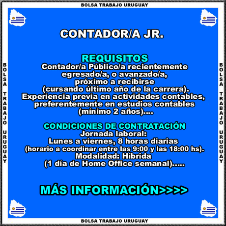 CONTADOR/A JR.