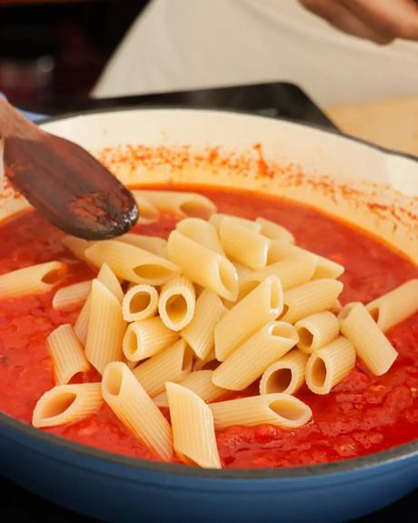 Penne all’arriabbata Penne all’arriabbata