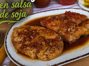Pechuga salsa soja